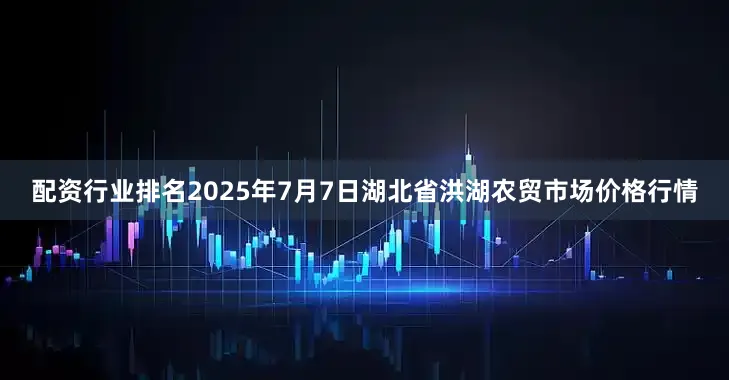 配资行业排名2025年7月7日湖北省洪湖农贸市场价格行情